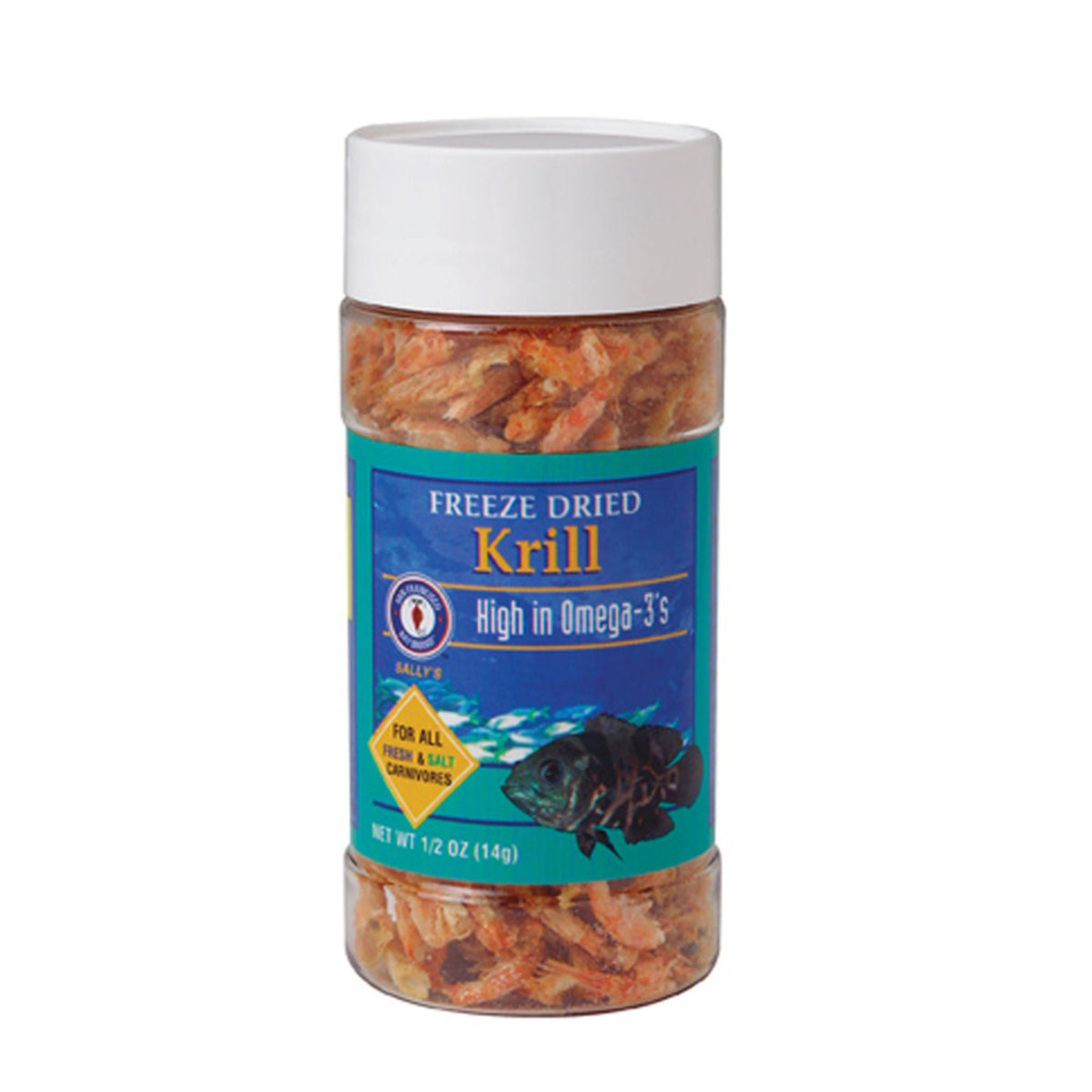 San Francisco Bay Brand Freeze Dried Krill Fish Food 0.5oz
