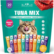 Beloved Pets Tuna Urinary Care Creamy Lickable Cat Treats – 20 Sticks