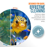Flipper Pico 2-in-1 Magnetic Aquarium Cleaner – Black available at Pristine Pet Supply - image 6