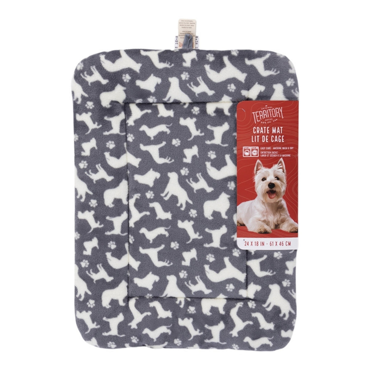 Territory Dog Classic Crate Mat Small 18 x 24 x 2"