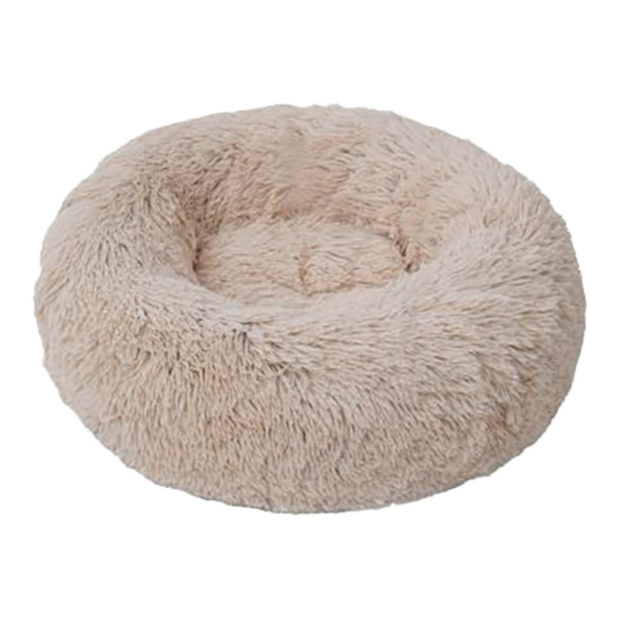 Tall Tails Dog Cuddle Bed Khaki 17 Inches