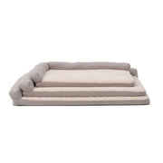Territory Dog & Cat Khaki Lounger Bed, 30" x 20"