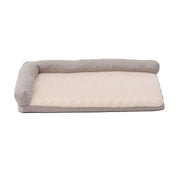 Territory Dog & Cat Khaki Lounger Bed, 30" x 20"