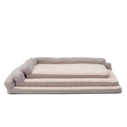Territory Dog & Cat Khaki Lounger Bed, 36" x 27"