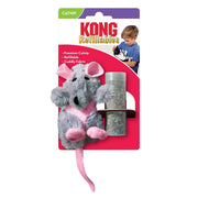 KONG Feather Rat Refillable Catnip Cat Toy