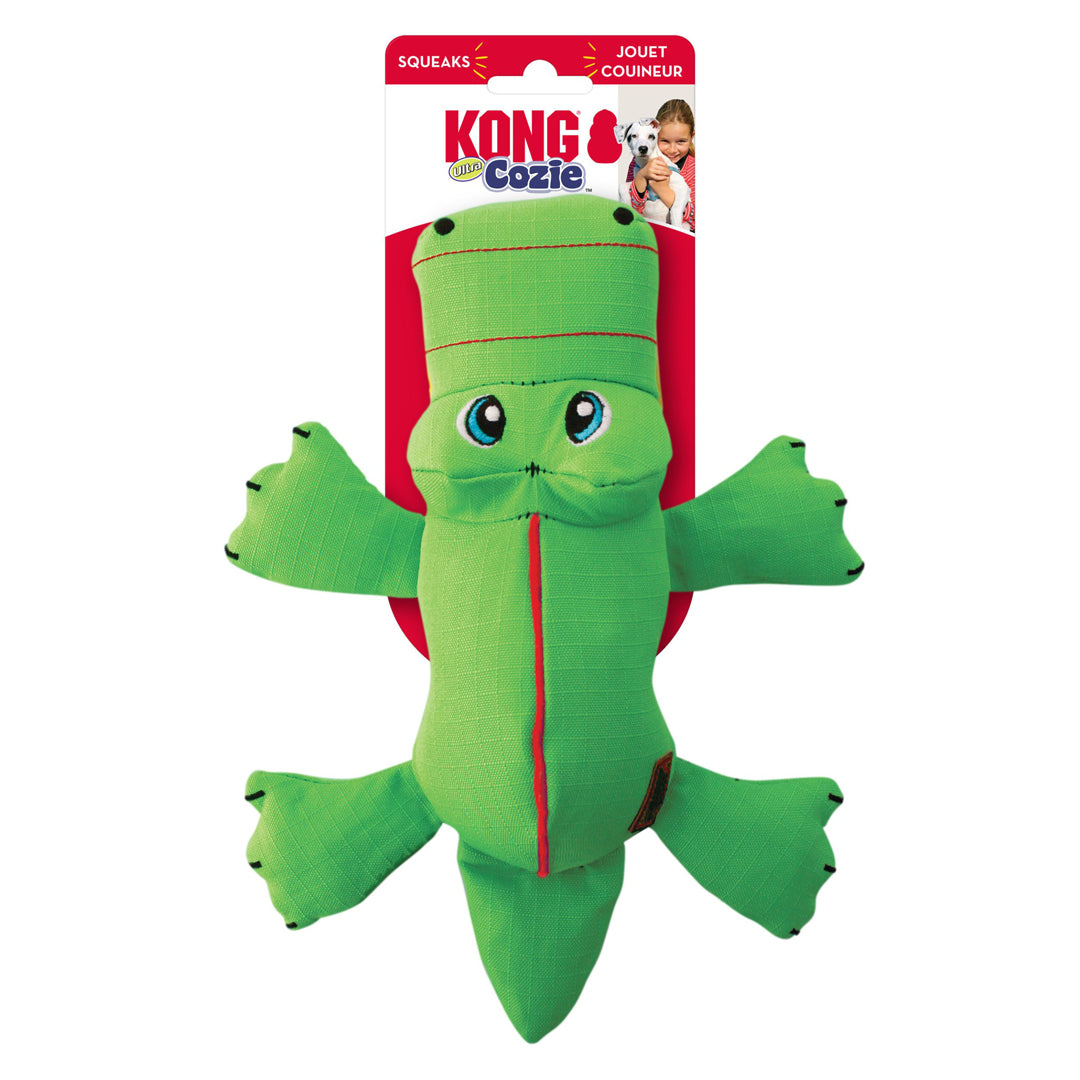 KONG Cozie Ultra Ana Alligator Dog Toy Large