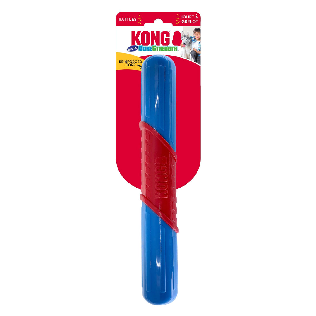 KONG CoreStrength Rattlez Stick Dog Toy Large