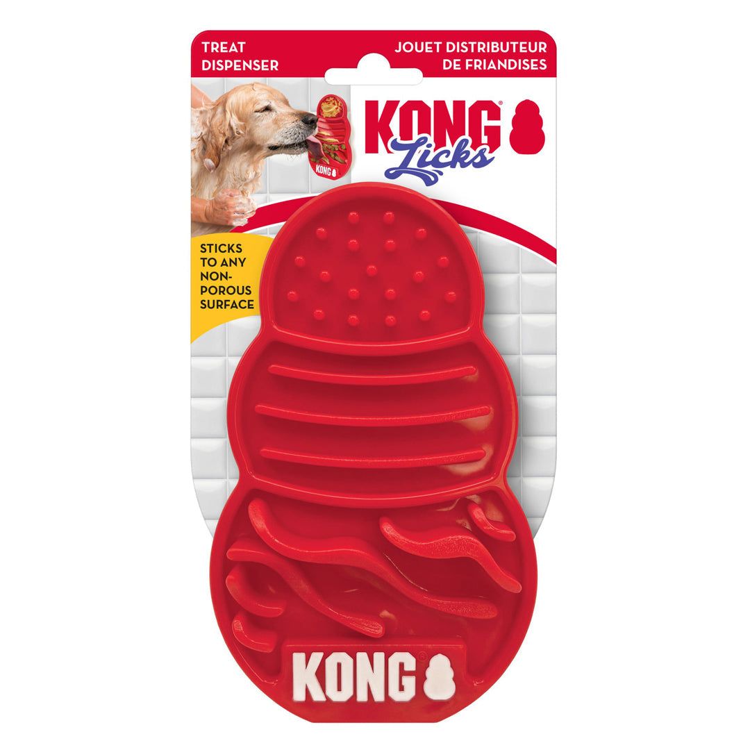 KONG Licks Treat-Dispensing Dog Toy – Large