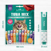 Beloved Pets Tuna Urinary Care Creamy Lickable Cat Treats – 20 Sticks