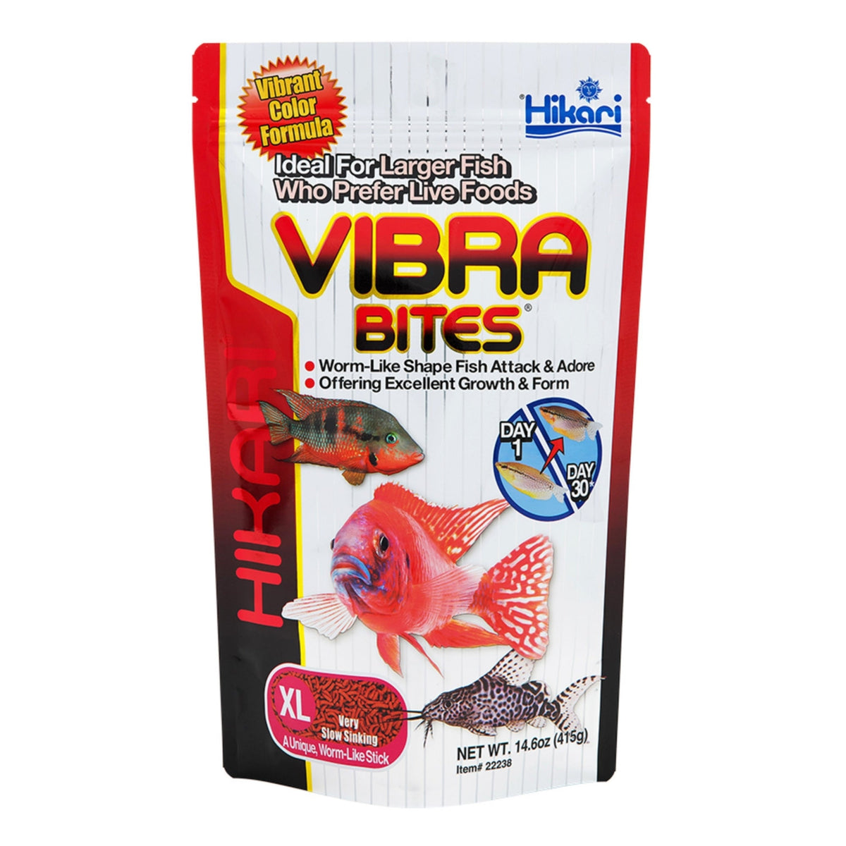 Hikari USA Vibra Bites Tropical Fish Food 1ea/14.6 oz, XL
