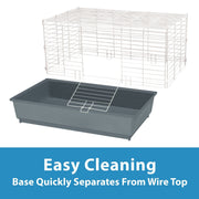 Kaytee My First Home Rabbit or Multiple Guinea Pig Starter Kit 1ea/42 X 18 X 20