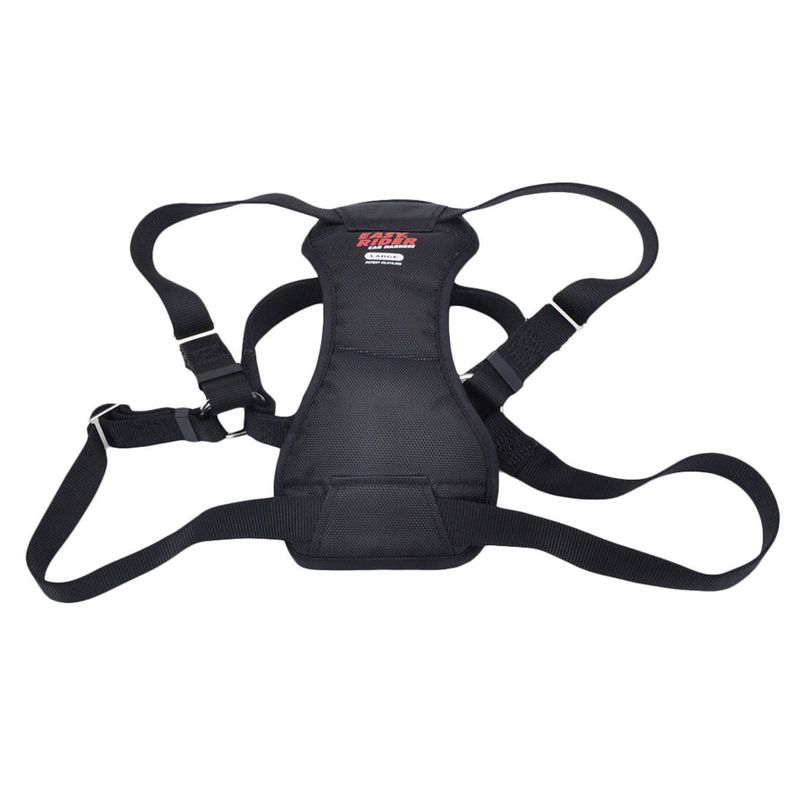 Coastal Easy Rider Adjustable Dog Car Harness - Black, 24-38 in