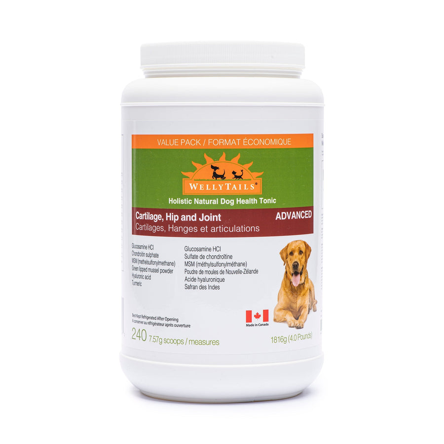 WellyTails Cartilage, Hip & Joint ADVANCED Dog Supplement