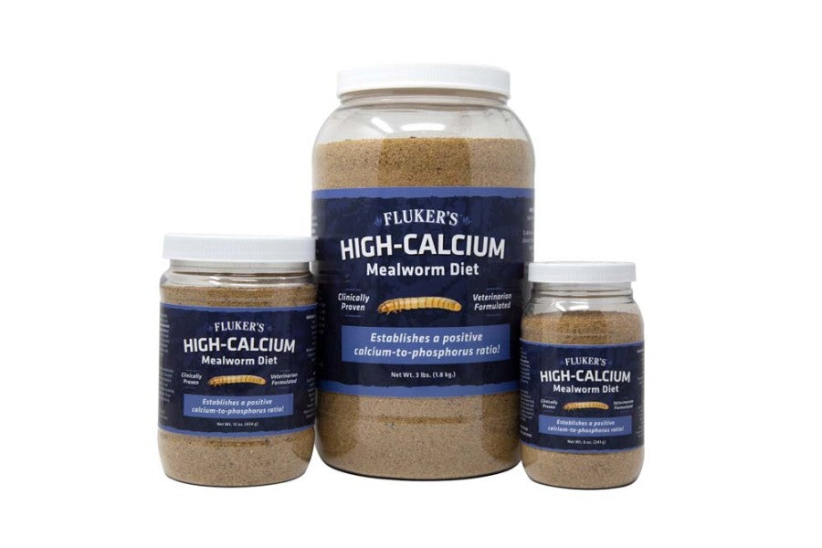 Fluker's High Calcium Mealworm Diet - 12 oz