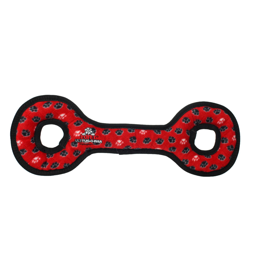Tuffy Ultimate Tug-O-War - Red Paw, Squeaky Dog Toy by Tuffy - dog toy