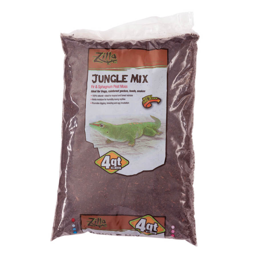 Zilla Jungle Mix Fir & Sphagnum Peat Moss 4qt