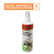 Zilla Reptile Food Spray Vitamin Supplement - 8 oz