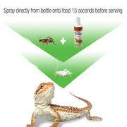 Zilla Reptile Food Spray Vitamin Supplement - 8 oz