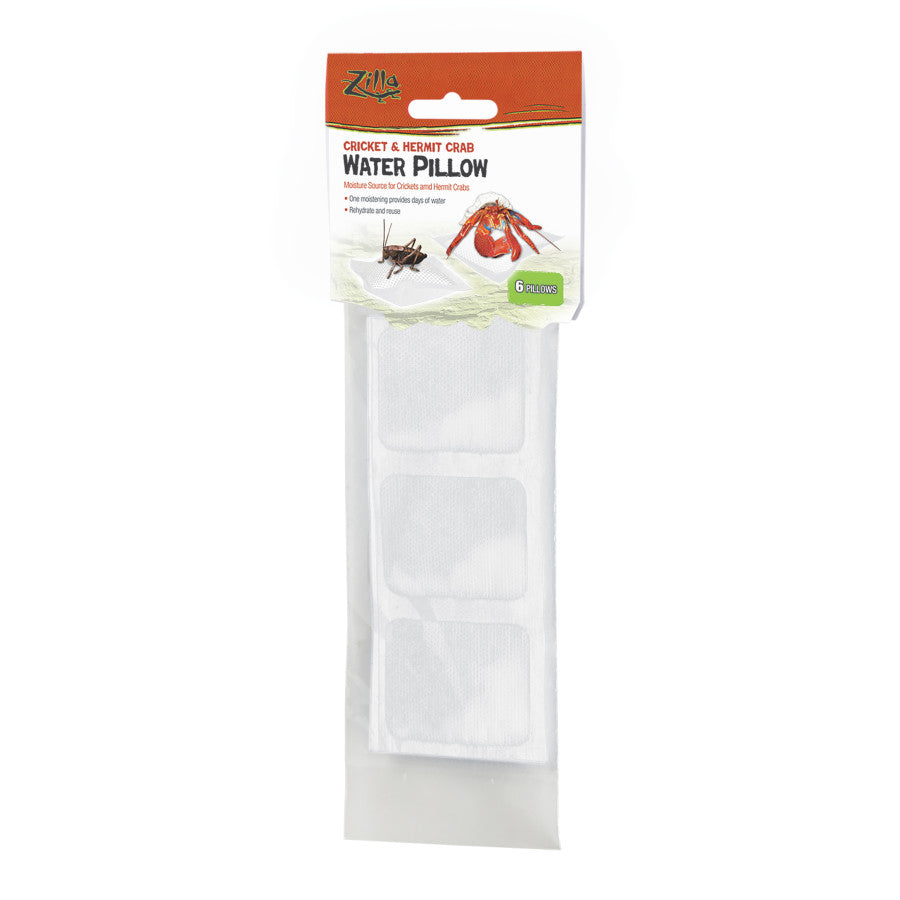 Zilla Cricket Water Pillow 6pk