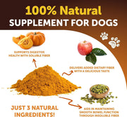 Pumpkin Powder for Dogs – Digestive Fiber Supplement, 8 oz