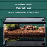 Modular Clear Reptile & Small Pet Enclosure – Anti-Escape Crawler Habitat