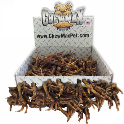 ChewMax 5–6 Inch Natural Rawhide Knotted Bone
