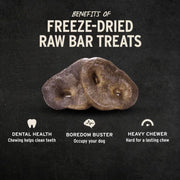 Vital Essentials Dog Raw Bar Freeze-Dried Raw Pig Snout Treat 1oz. - (Case of 34)