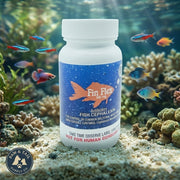 Fish Ceph 500mg Capsules Aquarium – 60 Count – Water Care Support