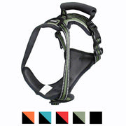 GOOPAWS Padded Reflective Dog Harness – Adjustable No-Pull Dog Harness with Handle & Breathable Mesh