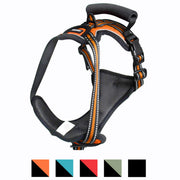 GOOPAWS Padded Reflective Dog Harness – Adjustable No-Pull Dog Harness with Handle & Breathable Mesh