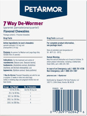 PetArmor Dog Dewormer – 7 Way Chewables & Sure Shot 2X Liquid
