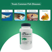 Fish Ceph 250mg Capsules for Aquarium Fish – 30 Count – Water Care Support
