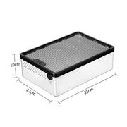 Modular Clear Reptile & Small Pet Enclosure – Anti-Escape Crawler Habitat