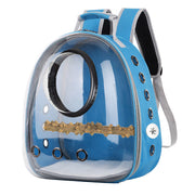 Breathable Bird Backpack Carrier – Ventilated Travel Bag for Parrots & Small Birds