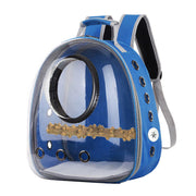 Breathable Bird Backpack Carrier – Ventilated Travel Bag for Parrots & Small Birds