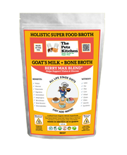 Goat's Milk + Bone Broth Berry Max Powder for Dogs & Cats – Antioxidant, Vision & Wellness Support