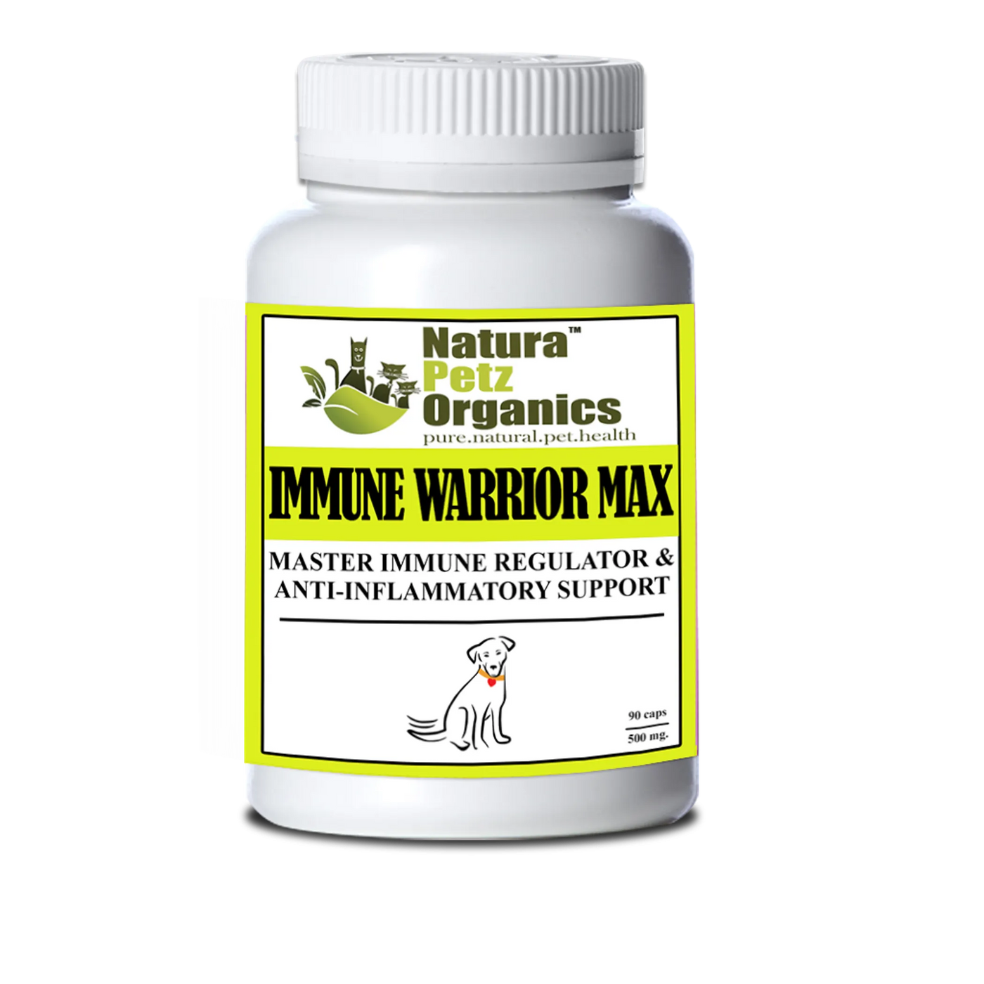 Immune Warrior Max Capsules for Dogs & Cats – Immune, Inflammatory & Digestive Support