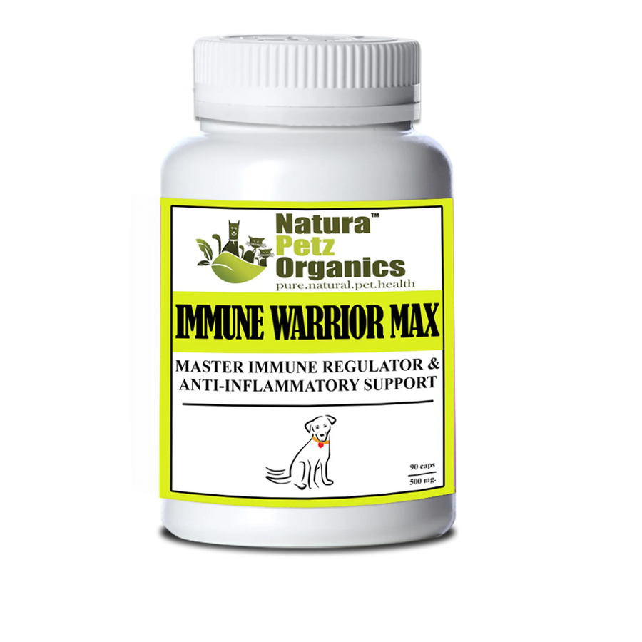 Immune Warrior Max Capsules for Dogs & Cats – Immune, Inflammatory & Digestive Support available at Pristine Pet Supply - image 1