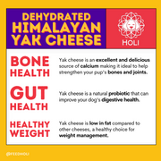 Dehydrated Himalayan Yak Cheese Dog Food Topper - Pristine Pet Supply