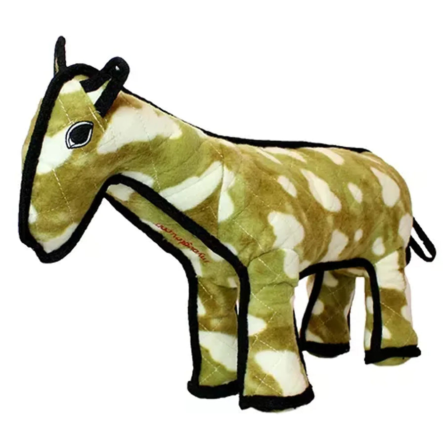 Tuffy Barnyard Horse Durable Dog Toy available at Pristine Pet Supply - image 1