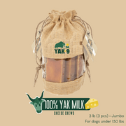 Yak9 Chews 100% Yak Milk Chews for Dogs