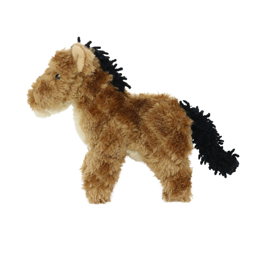 Mighty JR Farm Horse, Plush, Squeaky Dog Toy by Mighty - dog toy