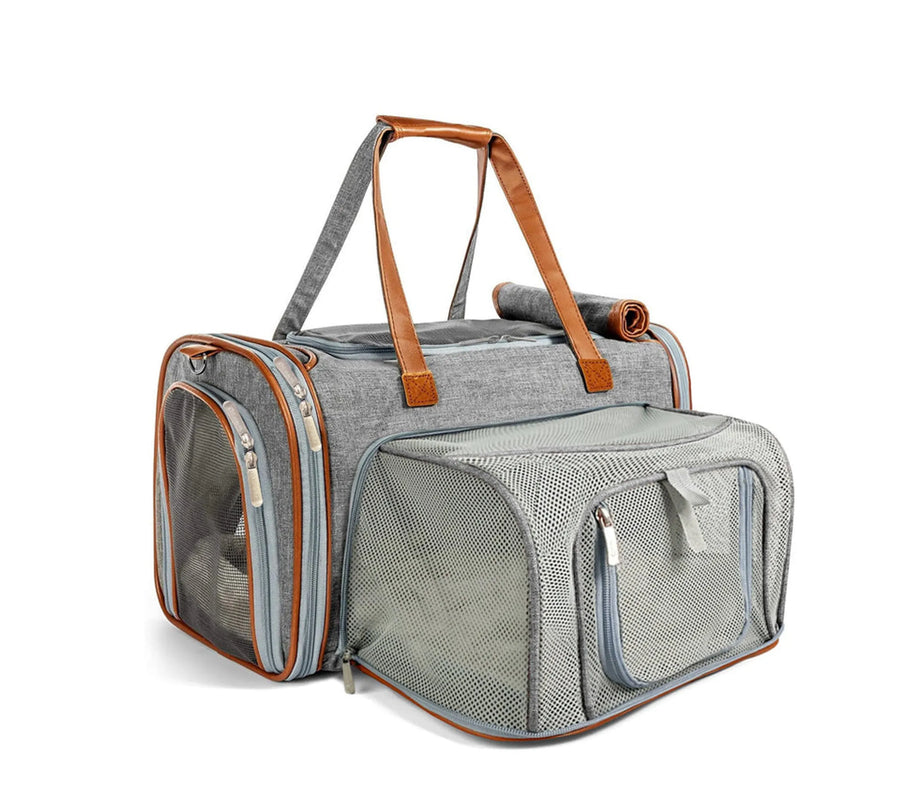 Mr. Peanut's Gold Series Big Apple Size Expandable Pet Carrier available at Pristine Pet Supply - image 1
