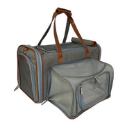 Mr. Peanut's Gold Series Big Apple Double Expandable Pet Carrier – Airline Travel Carrier for Dogs, Cats & Small Pets