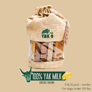 Yak9 Chews 100% Yak Milk Chews for Dogs