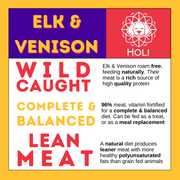 Elk/Venison Dog Food Topper - Pristine Pet Supply