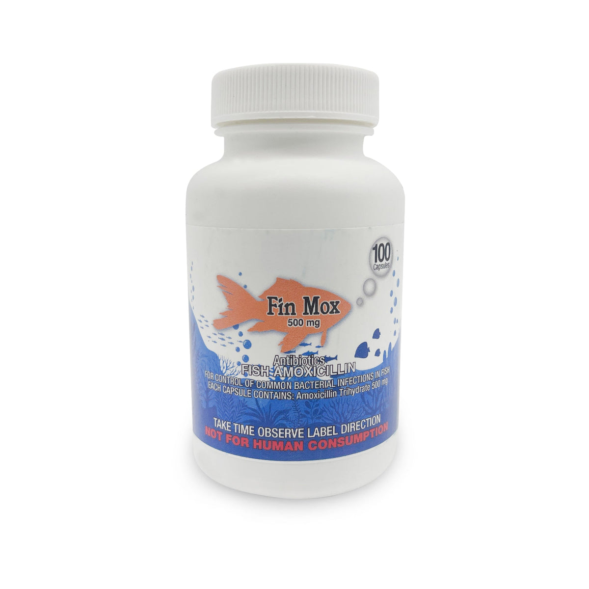 Fish Mox 500mg capsules – 100 count aquarium fish care product photo