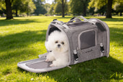 Mr. Peanut's Monterey Series Airline Compliant Horizontal Backpack Pet Carrier