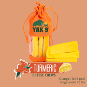 Yak9 Chews Turmeric Yak Milk Chews for Dogs