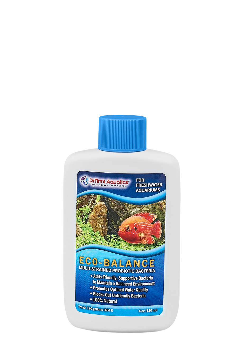 Freshwater Eco-Balance Probiotic Aquarium Treatment – 120 Gal